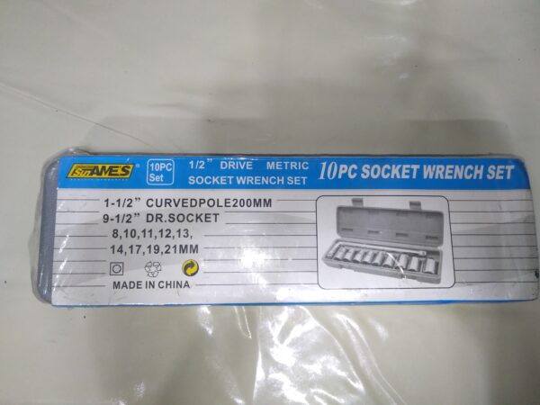 10PCS SOCKET WRENCH SUN AMES S6531