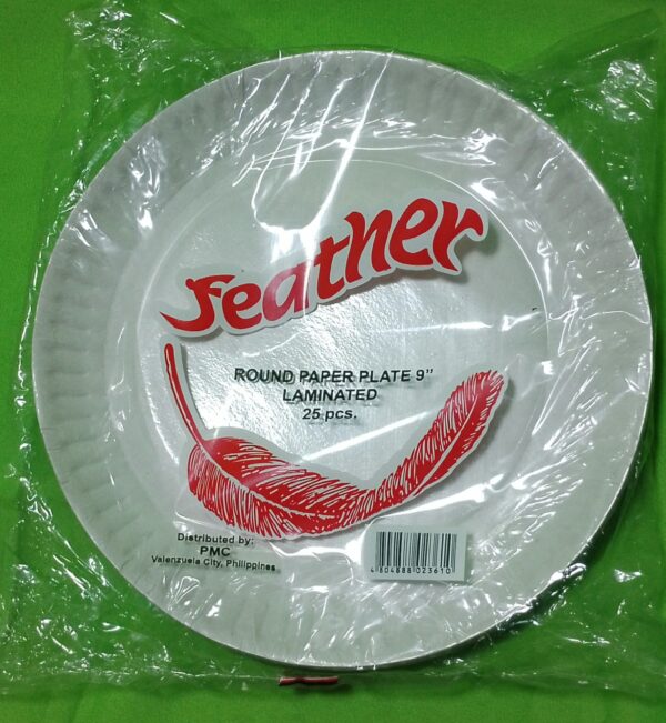 PAPER PLATE LAMINATED