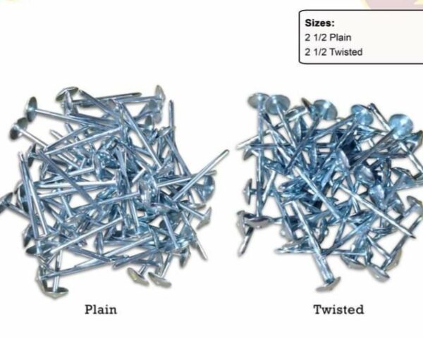 UMBRELLA NAILS TWISTED ASSORTED SIZE