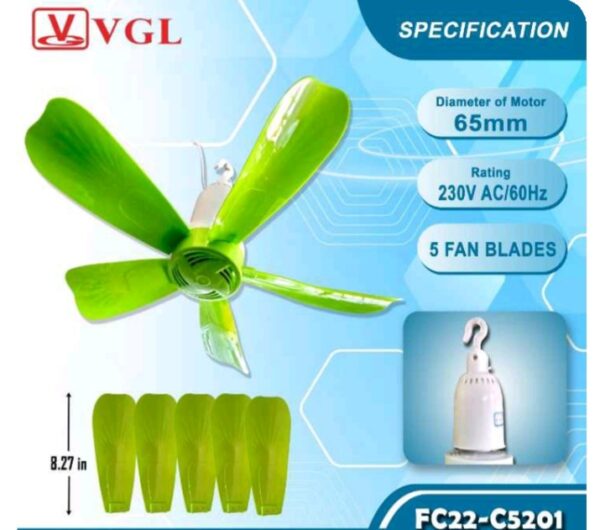 CEILLING FAN VGL FC-22 NO-FC22-C5201