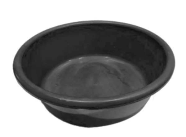 3J PLASTICWORLD BASIN NO-1710 BLACK
