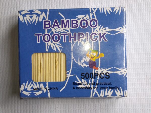 BAMBOO toothpick 500pcs 90011 22