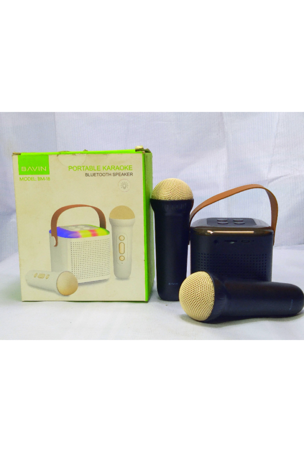 BAVIN PORTABLE KARAOKE BLUETOOTH SPEAKER BM-18