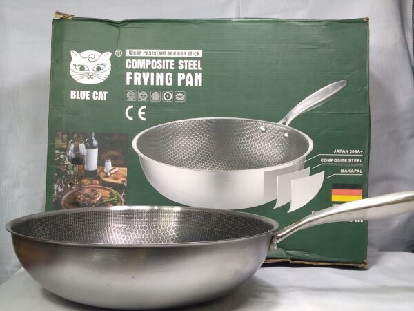FRYING FAN BLUE CAT 32CM AND 34CM