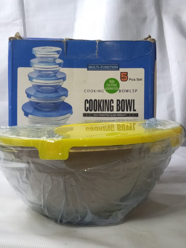 COOKING BOWL SET 5PCS 9CM,10.5CM,13CM,14CM,17CM