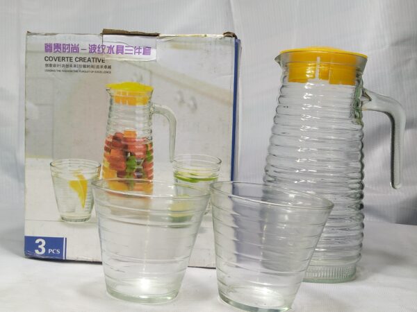 PITCHER GLASS SET 3PCS GP140 140