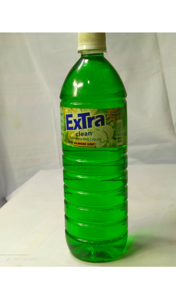 EXTRA CLEAN DISHWASHING LIQUID KALAMANSI SCENT 1L