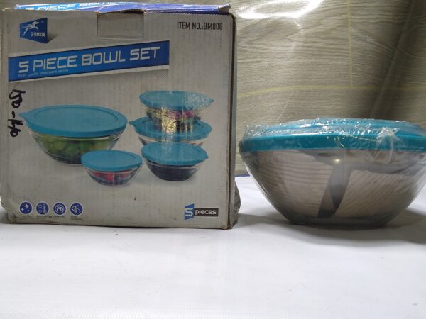 G HORSE 5 PIECES BOWL SET NO-BM808