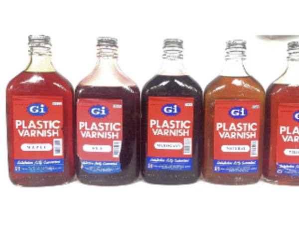 GI PLASTIC VARNISH ASSORTED COLOR