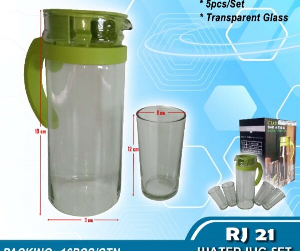 PITCHER GLASS SET VGL RJ21