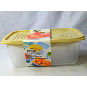 FOOD CONTAINER SET 4N1 600ML,1000ML,2500ML,2500ML A2753