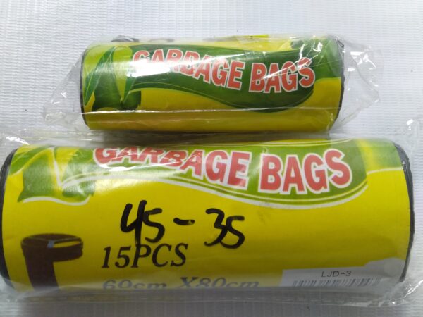 Garbage bags roll off 15pcs 60cmX80cm