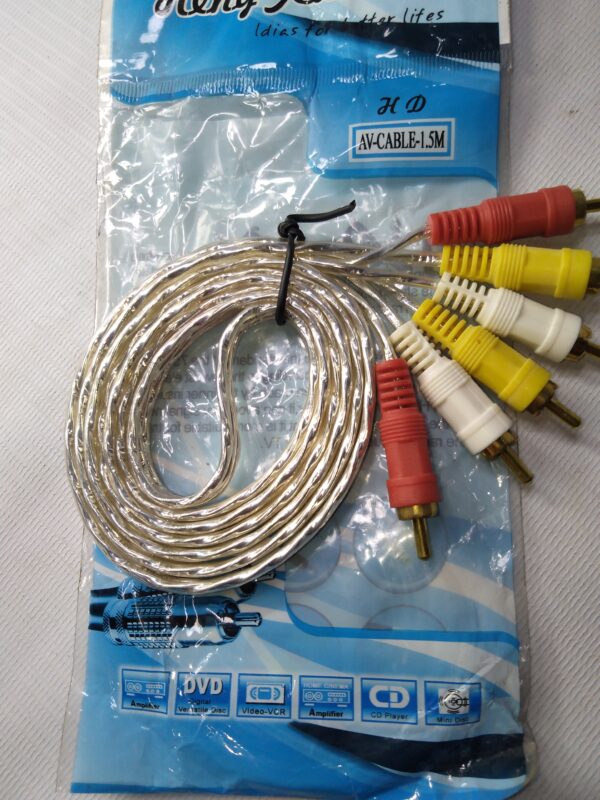 HD AV 3RAC TO 3RCA CABLE 1.5METER