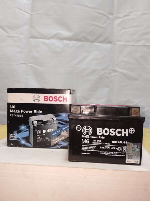 BOSCH BATTERY MAINTENACE FREE