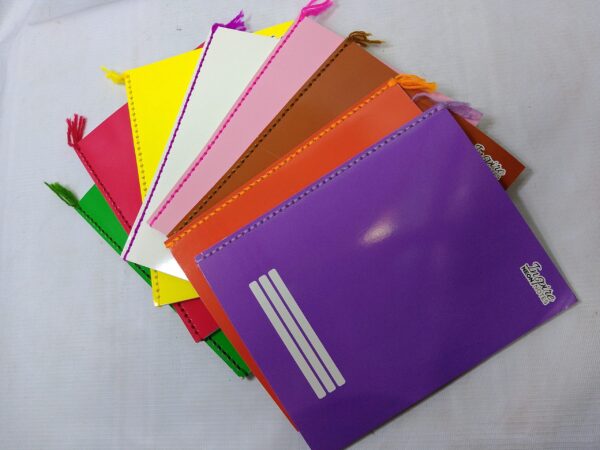 INSPIRE NEON NOTES NOTEBOOK WITH YARN 148x200MM 80LVS ASSORTED COLOR