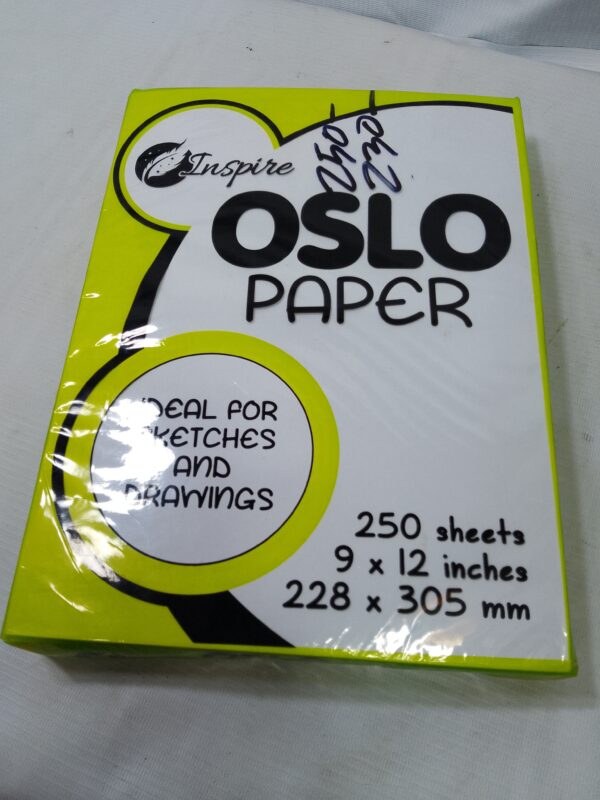 INSPIRE OSLO PAPER 9X12'' 250SHEETS/10SHEETS