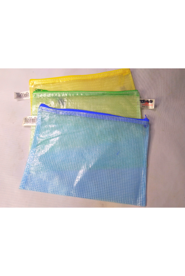 PENCIL POUCH JIANSHENG ASSORTED COLOR NO-664-A5