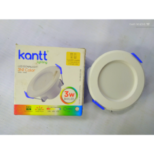 KANTT LIGHTING 3 COLOR LED DOWNLIGHT 3W 3IN1