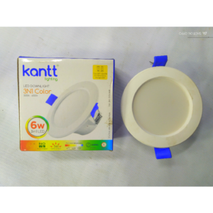 KANTT LIGHTING 3 COLOR LED DOWNLIGHT 6W 3IN1