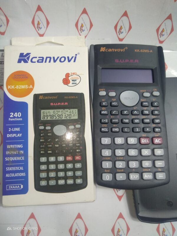 KCANVOVI SCIENTIFIC CALCULATOR KK-82MS-A