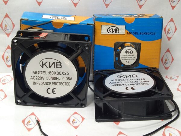 KNB AC220 240V 50-60HZ 0.08A IMPEDANCE PROTECTED 80X80X25