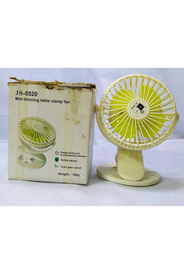 MINI THINNING TABLE CLAMP FAN 186G JS-5520