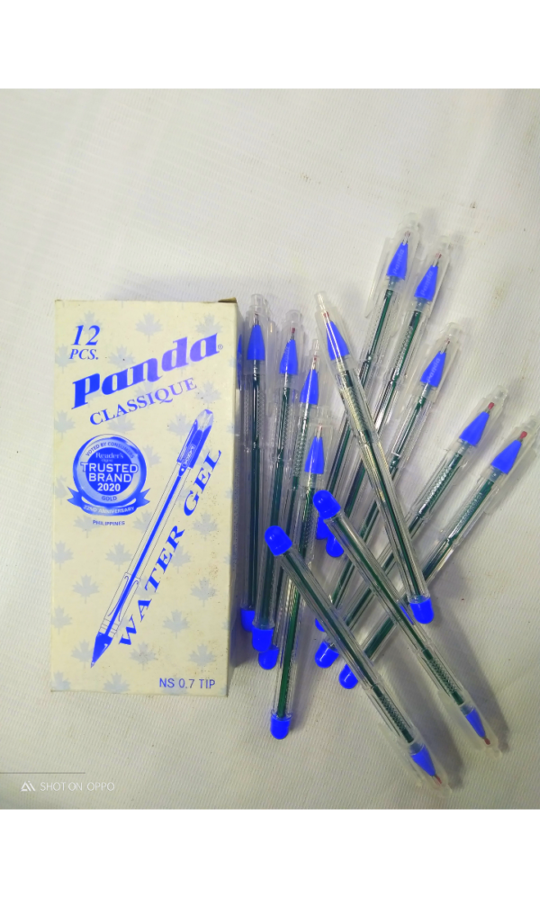BALLPEN PANDA CLASSIQUE WATER GEL BLUE