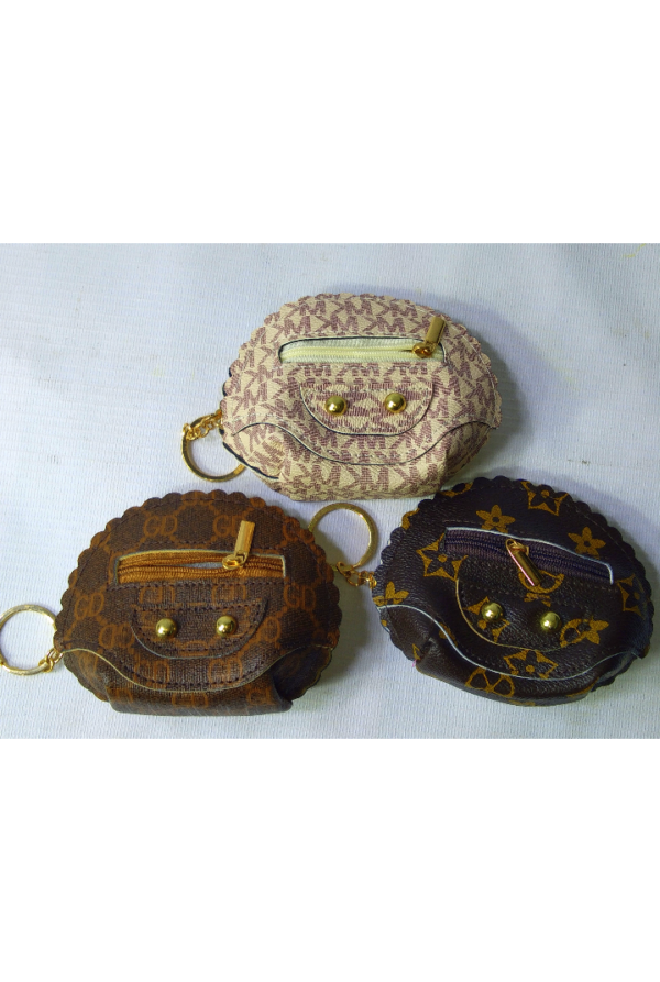 COIN PURCE ASSORTED DESIGN 188-46