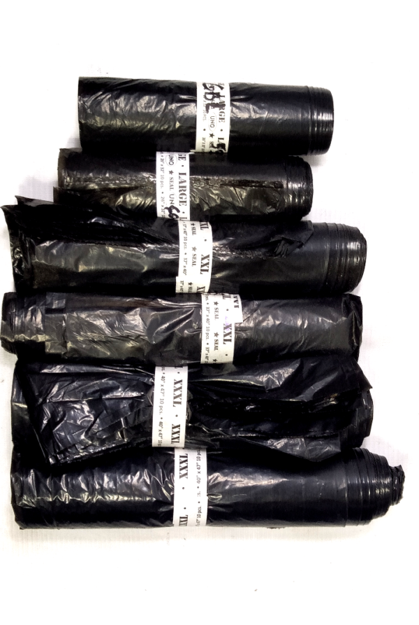 GARBAGE BLACK ASSORTED SIZE