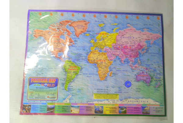 POLITICAL MAP OF THE WORLD SMALL