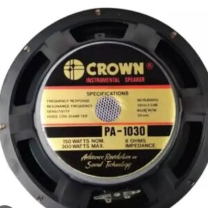 SPEAKER CROWN INSTRUMENTAL 10'' 300W