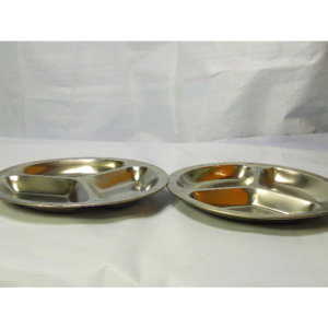 PLATE STAINLESS WITH DIVIDER PW50