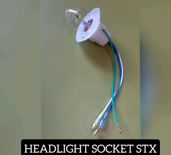 headlight socket stx plastic