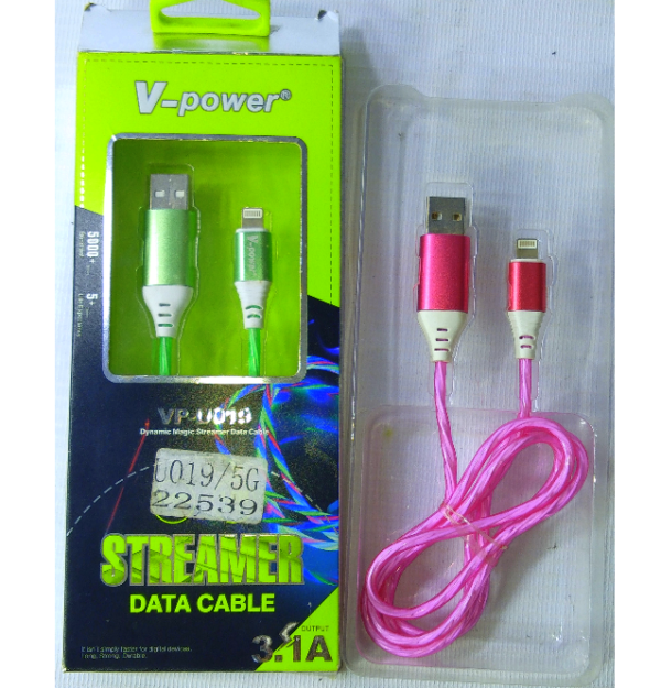 V-POWER IPHONE CABLE 1.0M LENGTH 3.1A