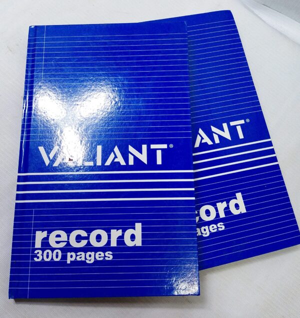 VALIANT RECORD BOOK 300PAGES 00068 100