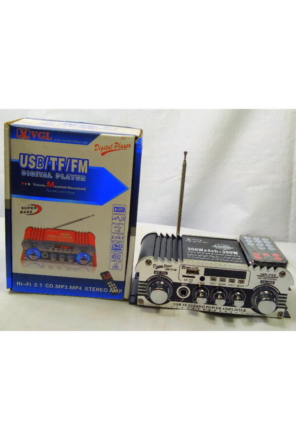 VGL DIGITAL PLAYER USB,TF, FM, BLUETOOTH YW-824L