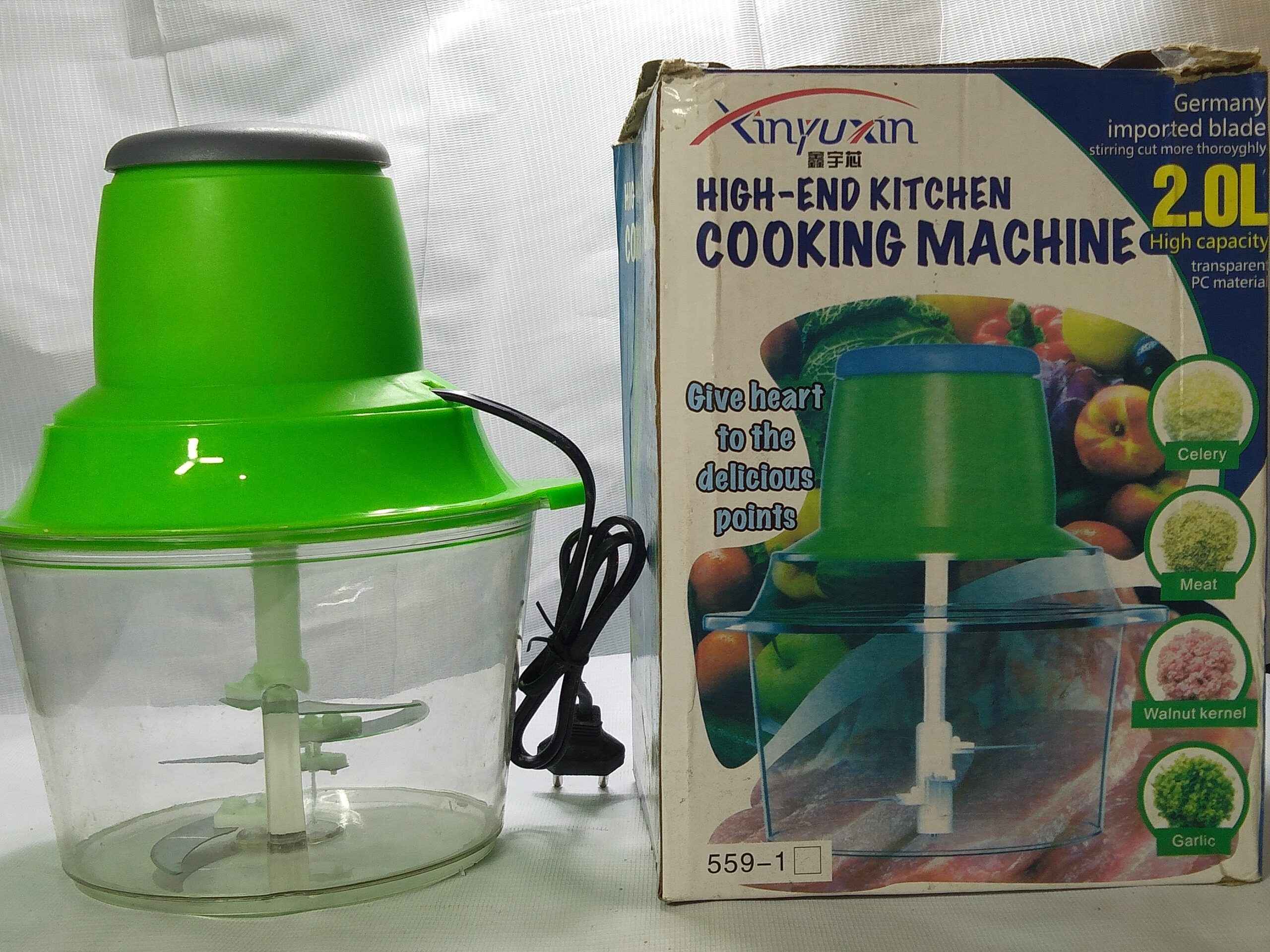 MULTI FUNCTION MEAT GRINDER DISH MACHINE 2.0L 250W 559-1