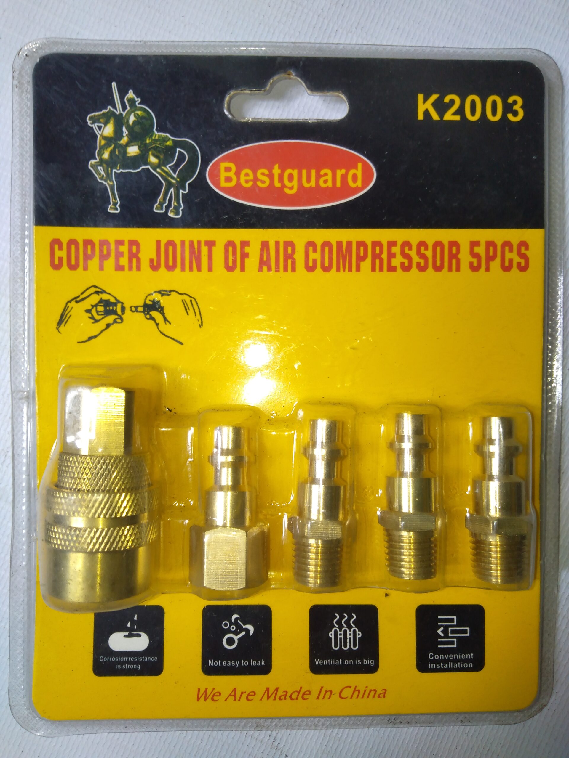 bestguard copper joint of air compressor 5pcs K2003 380