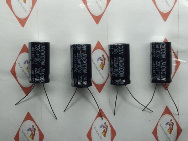 CAPACITOR 100V 220UF