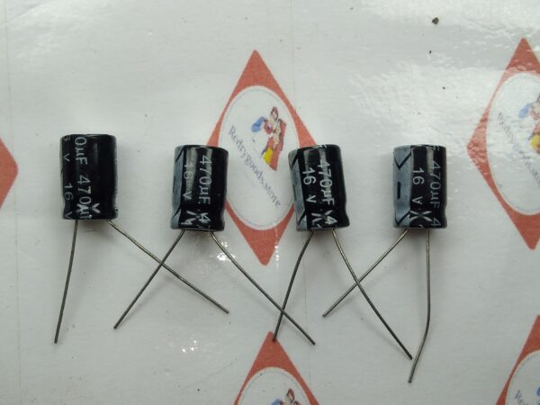 CAPACITOR 16V 470UF