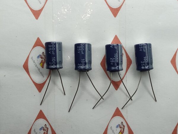 CAPACITOR 25V 1000UF