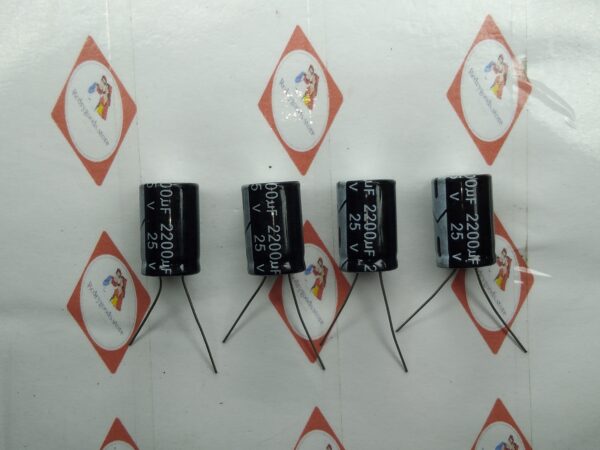 CAPACITOR 25V 2200UF