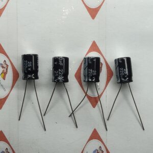 CAPACITOR 25V 220UF
