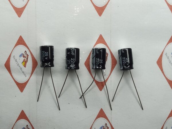CAPACITOR 25V 220UF