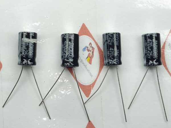 CAPACITOR 25V 470UF