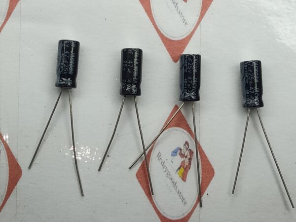 CAPACITOR 25V 47UF