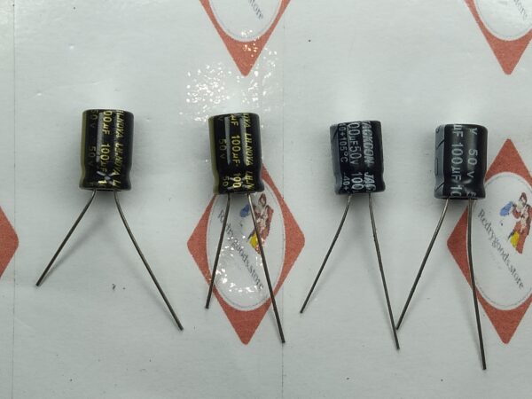 CAPACITOR 50V 100UF