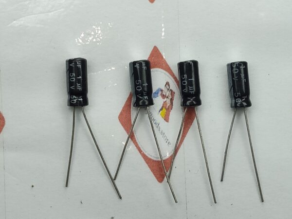 CAPACITOR 50V 1UF