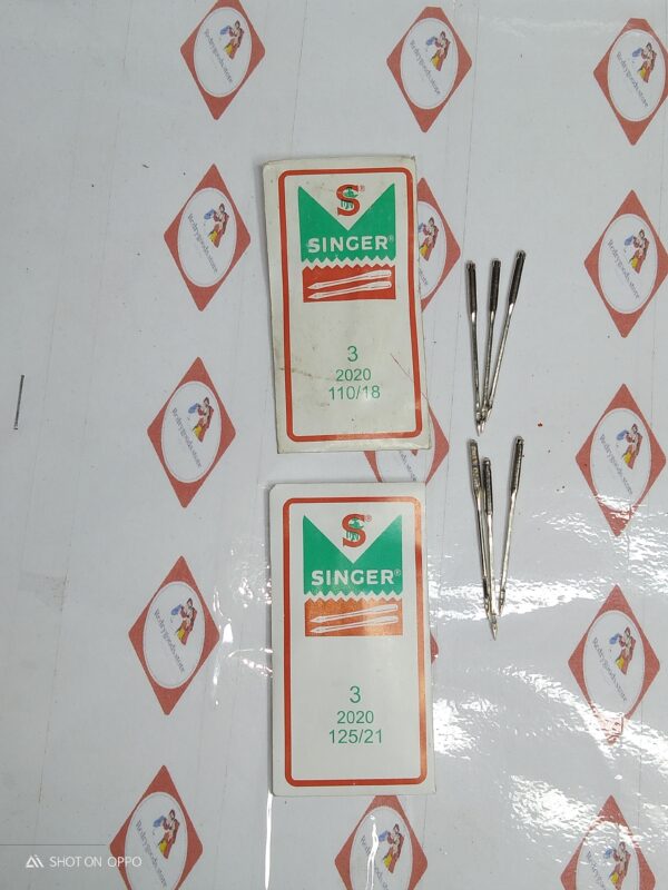 SINGER SEWING MACHINE NEEDLE 2020 ASSORTED