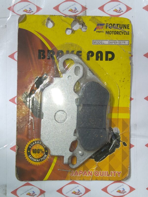 FORTUNE BRAKE PAD SNIPER135 FRONT/MIO